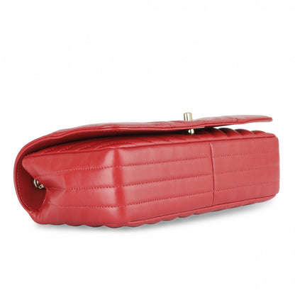 Chanel Classic Flap Calfskin Gold Shoulder Bag Style 5