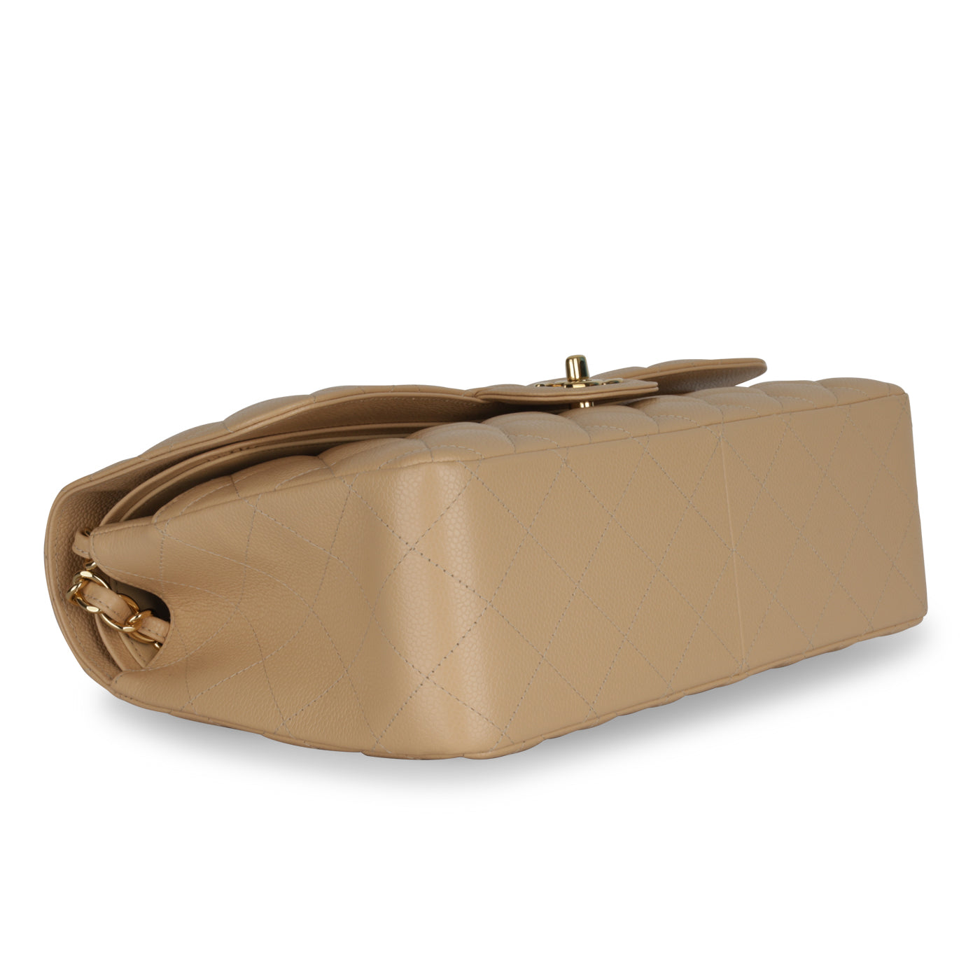 Chanel Classic Flap Caviar Gold Shoulder Bag Style 6