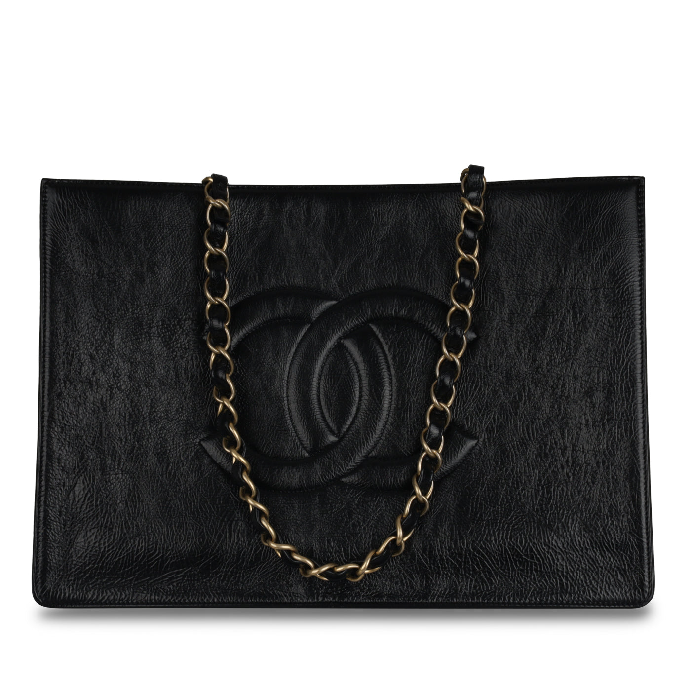 Chanel Luxury Leather Black Tote Bag