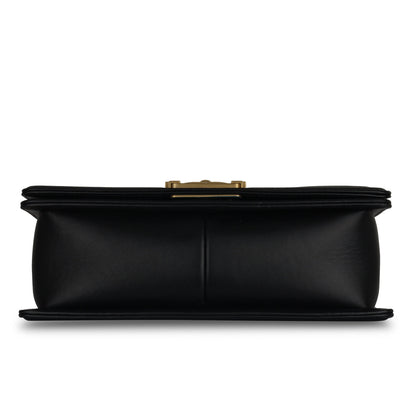 Chanel Old Medium Boy Bag - Black