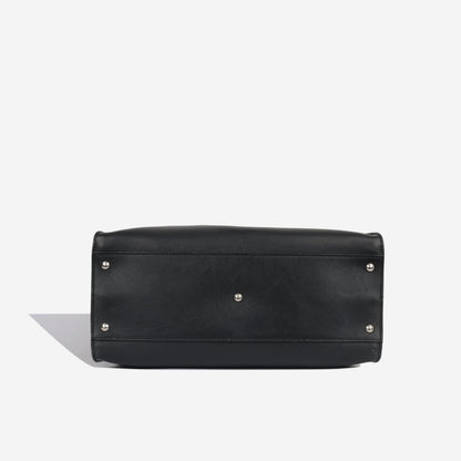 Fendi Peekaboo Lambskin Black Handbag Lambskin