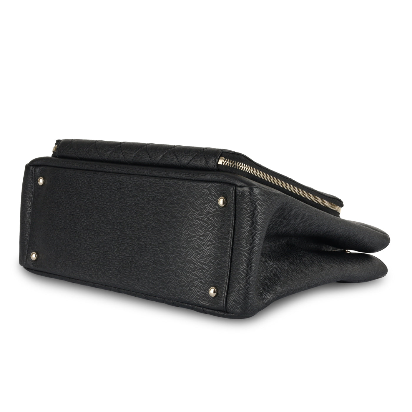 Chanel Business Affinity Caviar Black Tote Bag