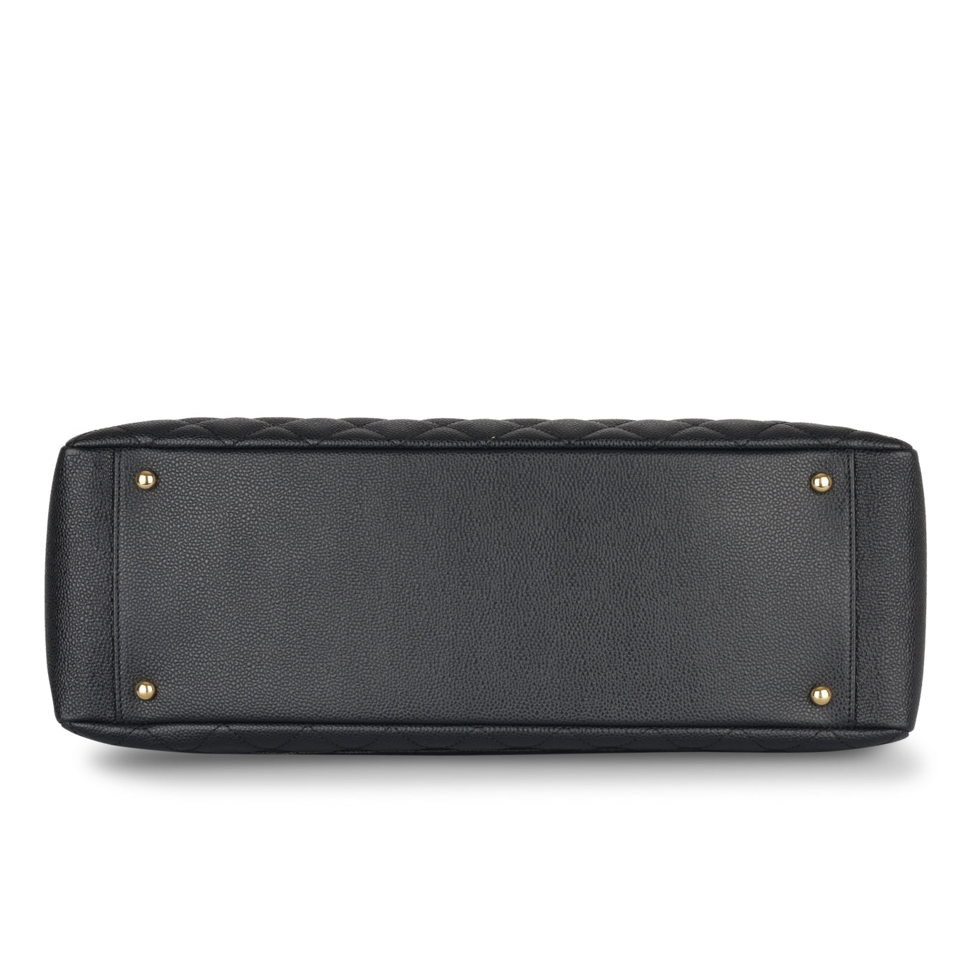 Chanel Timeless Caviar Black Tote Bag Style 17