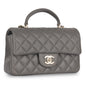 Chanel Classic Flap Lambskin Gold Shoulder Bag Style 74