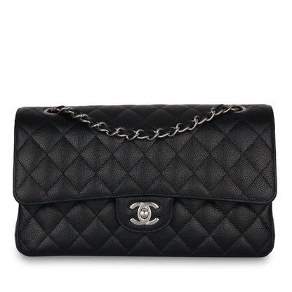 Chanel Classic Flap Caviar Black Shoulder Bag Style 78