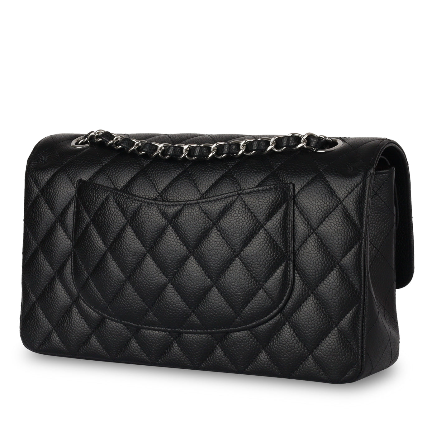 Chanel Classic Flap Caviar Black Shoulder Bag Style 78
