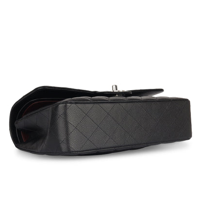 Chanel Classic Flap Caviar Black Shoulder Bag Style 78