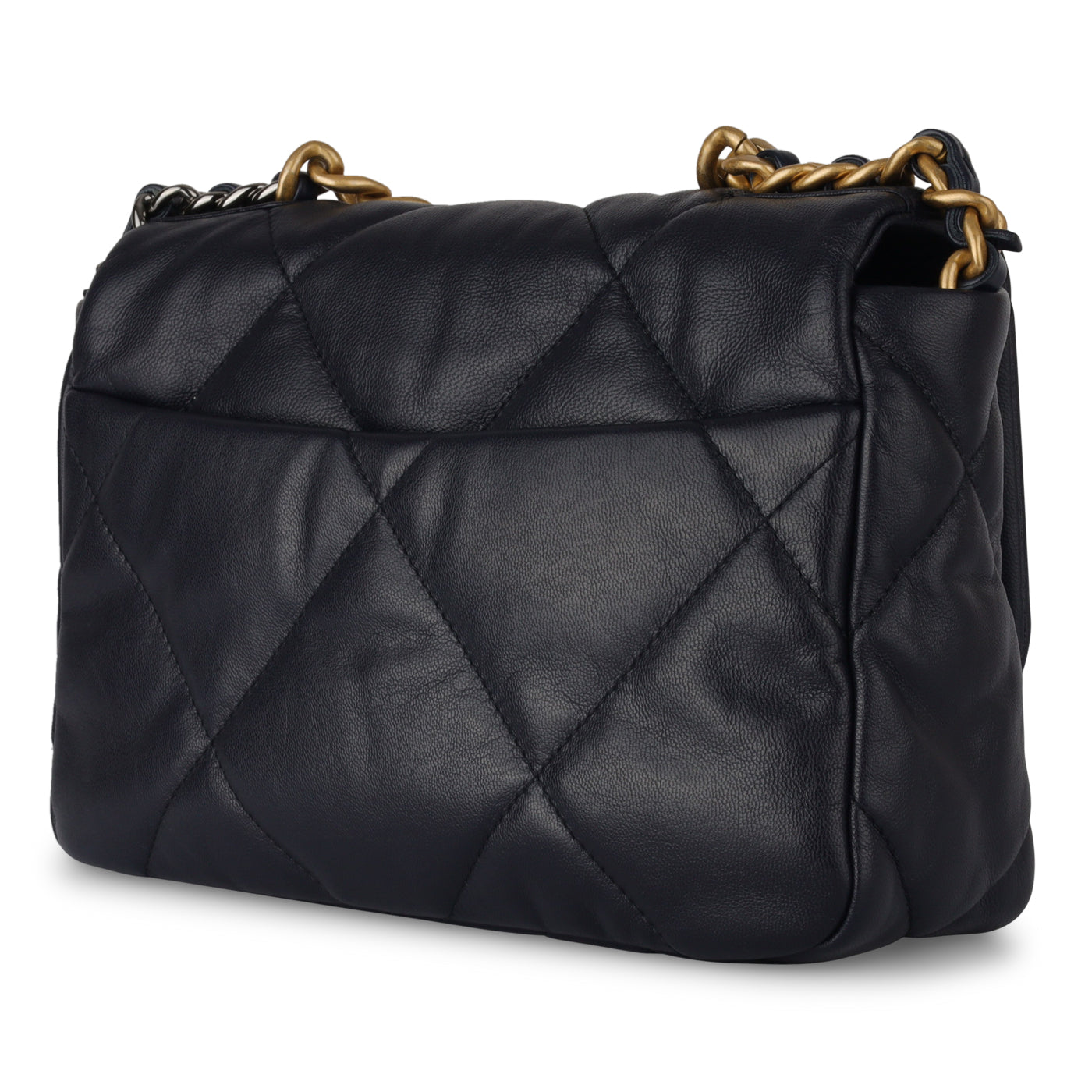 Chanel Chanel 19 Tweed Gold Shoulder Bag Tweed
