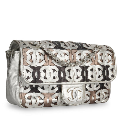 Chanel Calfskin Black Shoulder Bag Style 4