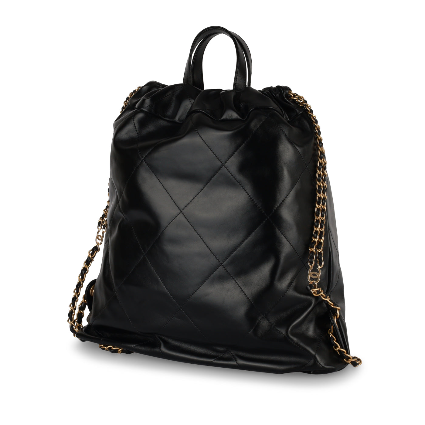 Chanel Chanel 22 Calfskin Black Shoulder Bag Style 6