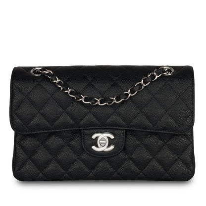 Chanel Classic Flap Caviar Black Shoulder Bag Style 121