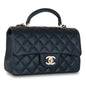 Chanel Classic Flap Lambskin Gold Shoulder Bag Style 73