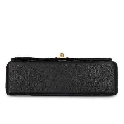 Chanel Classic Flap Caviar Black Shoulder Bag Style 120