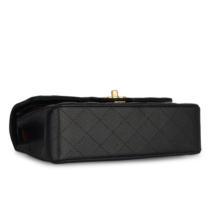 Chanel Classic Flap Caviar Black Shoulder Bag Style 120