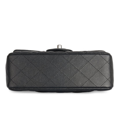Chanel Classic Flap Caviar Black Shoulder Bag Style 101
