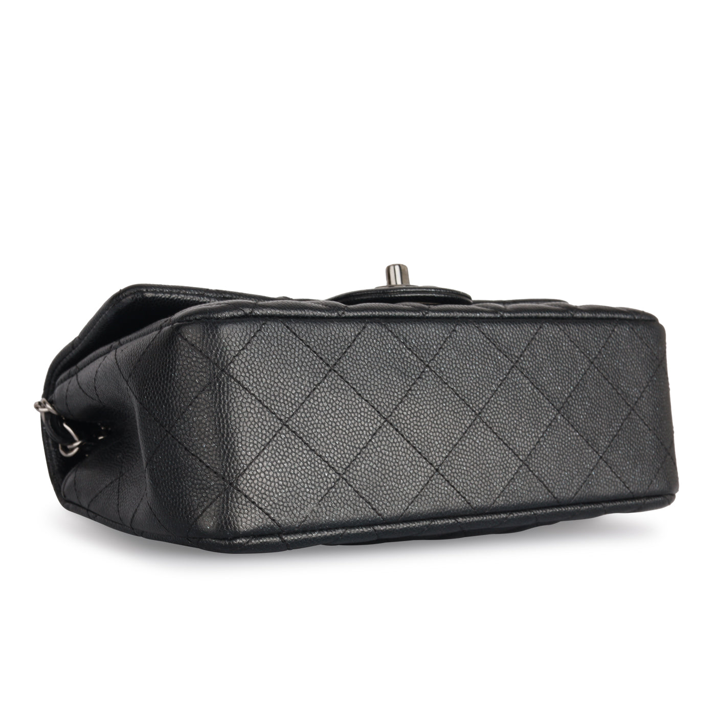 Chanel Classic Flap Caviar Black Shoulder Bag Style 101
