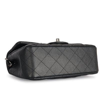 Chanel Classic Flap Caviar Black Shoulder Bag Style 101