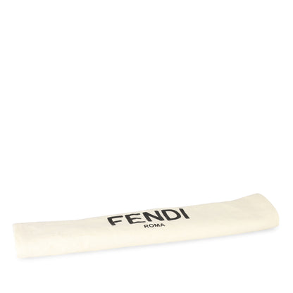 Fendi Baguette Canvas Red Shoulder Bag Style 59