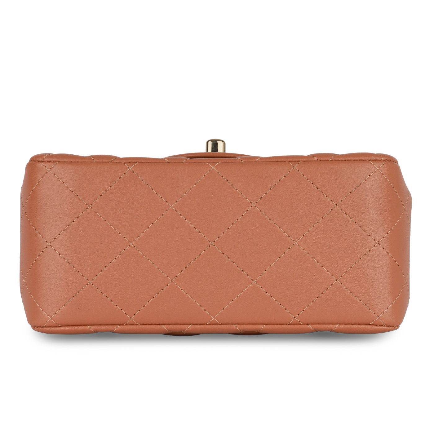 Chanel Classic Flap Lambskin Gold Shoulder Bag Style 92