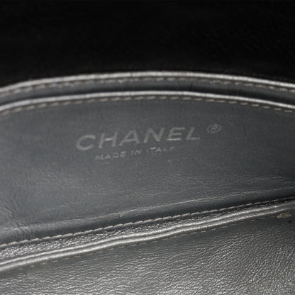 Chanel Classic Flap Caviar Black Shoulder Bag Style 144