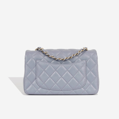 Chanel Classic Flap Lambskin Gold Shoulder Bag Style 53