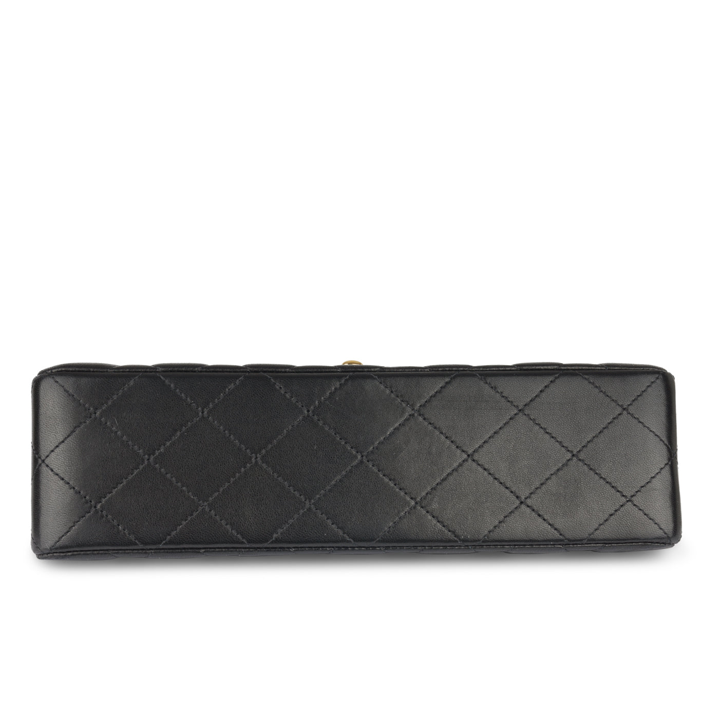 Chanel Classic Flap Lambskin Black Shoulder Bag Style 258