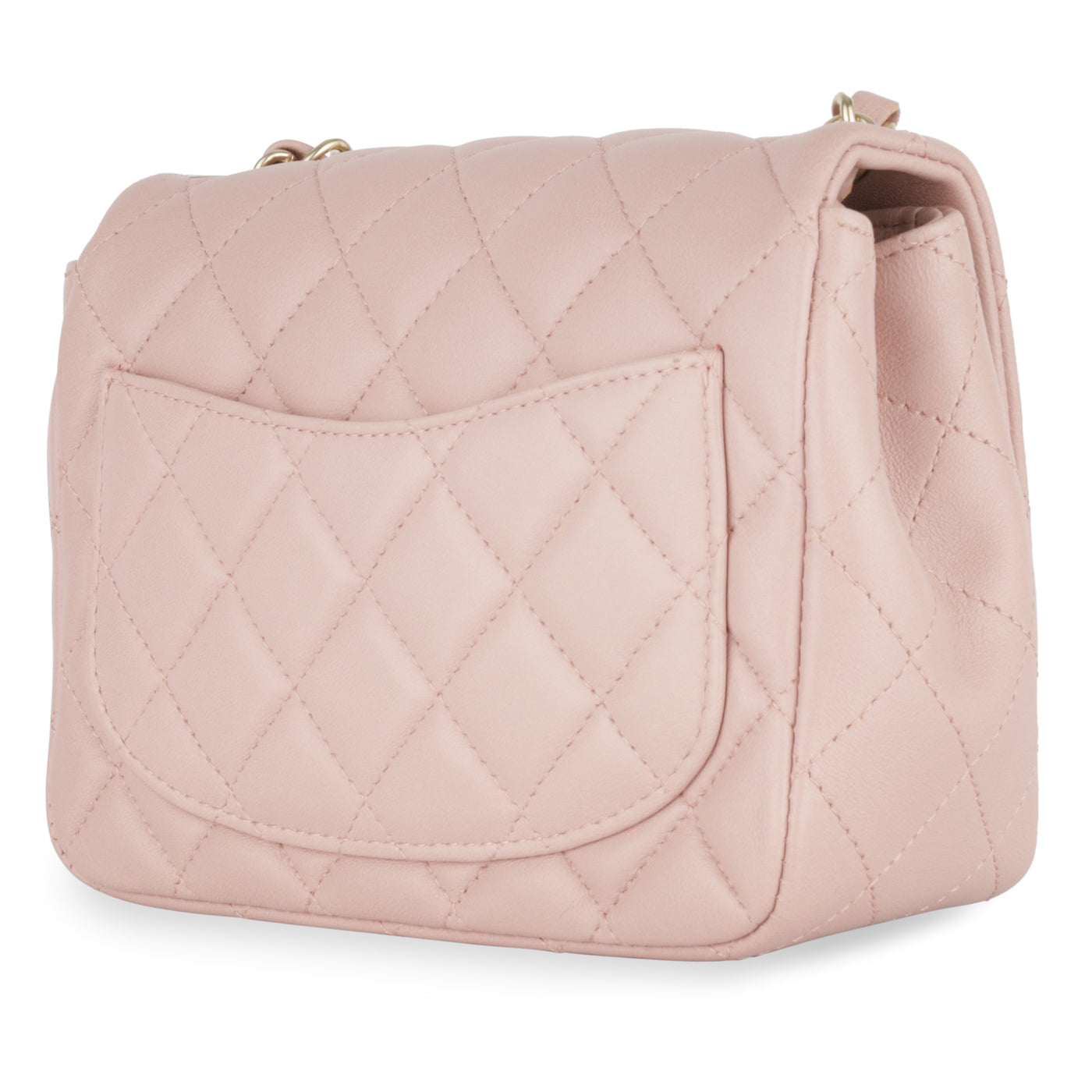 Chanel Classic Flap Lambskin Gold Shoulder Bag Style 90