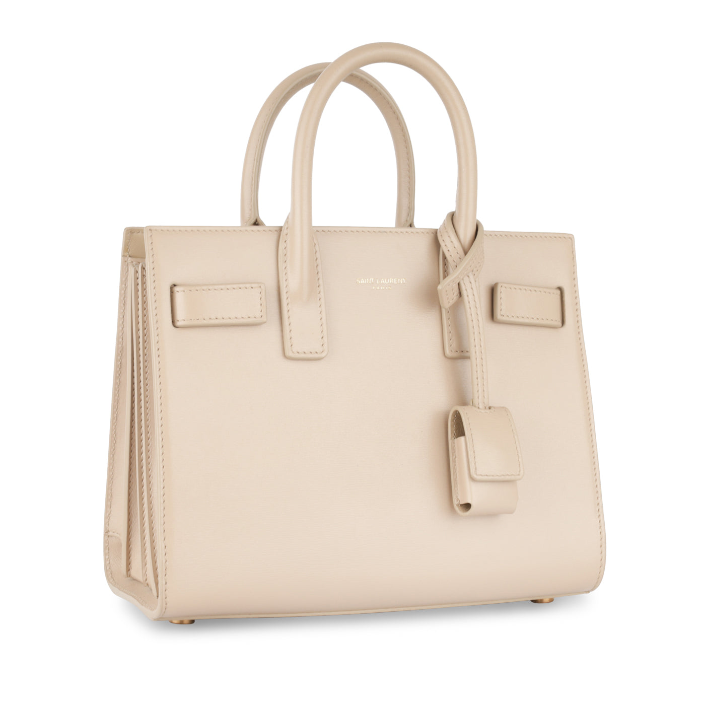Saint Laurent Sac De Jour Beige Handbag Style 2