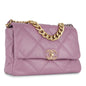 Chanel Chanel 19 Lambskin Gold Shoulder Bag Style 12