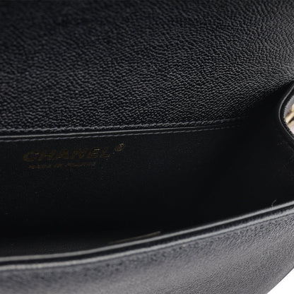 Chanel Boy Bag Lambskin Black Shoulder Bag Style 35