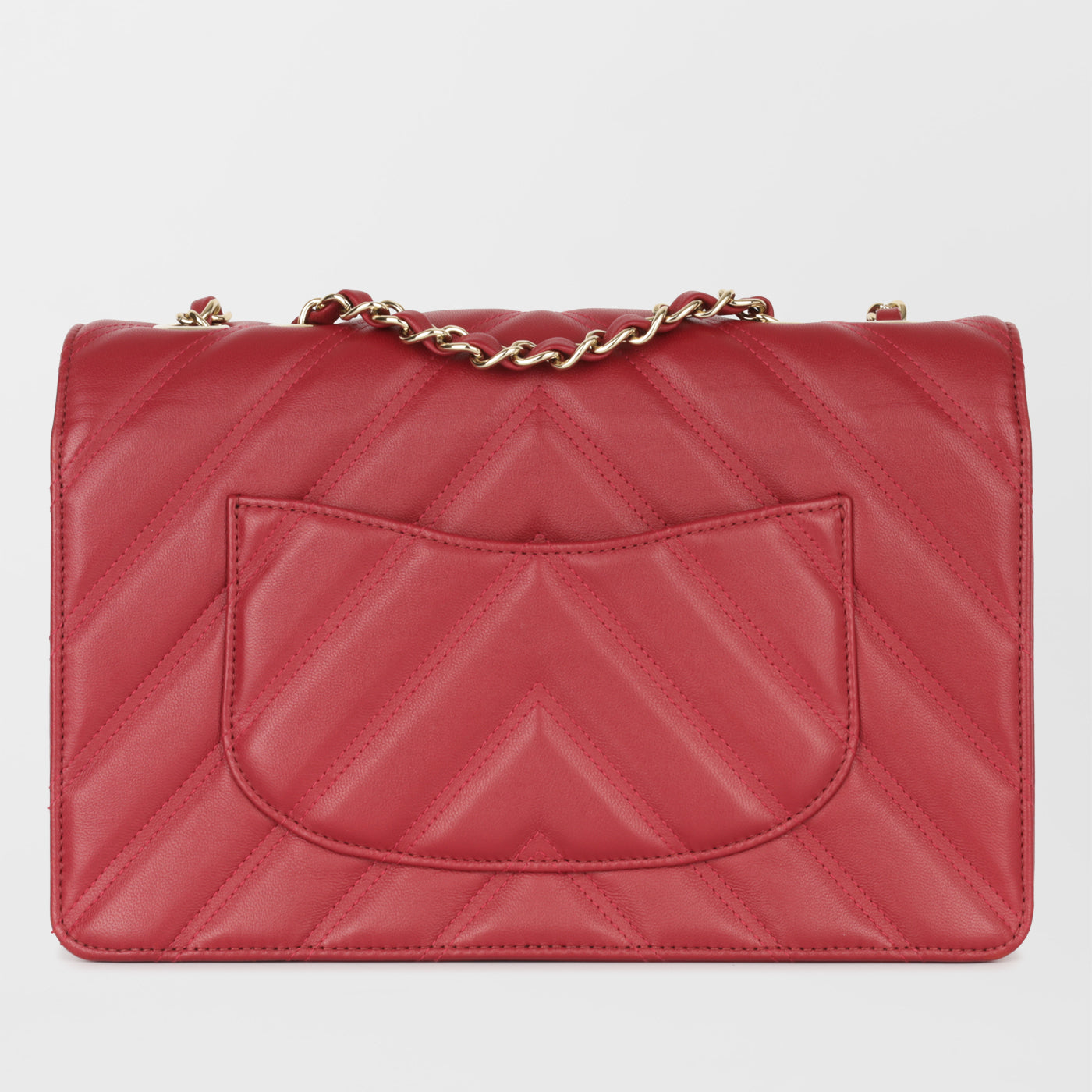 Chanel Classic Flap Lambskin Gold Shoulder Bag Style 5