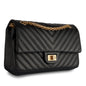 Chanel Classic Flap Lambskin Gold Shoulder Bag Lambskin
