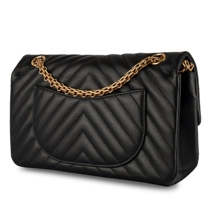 Chanel Classic Flap Lambskin Gold Shoulder Bag Lambskin