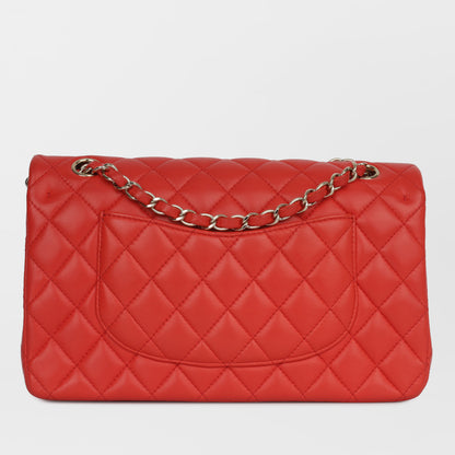 Chanel Classic Flap Lambskin Gold Shoulder Bag Style 33