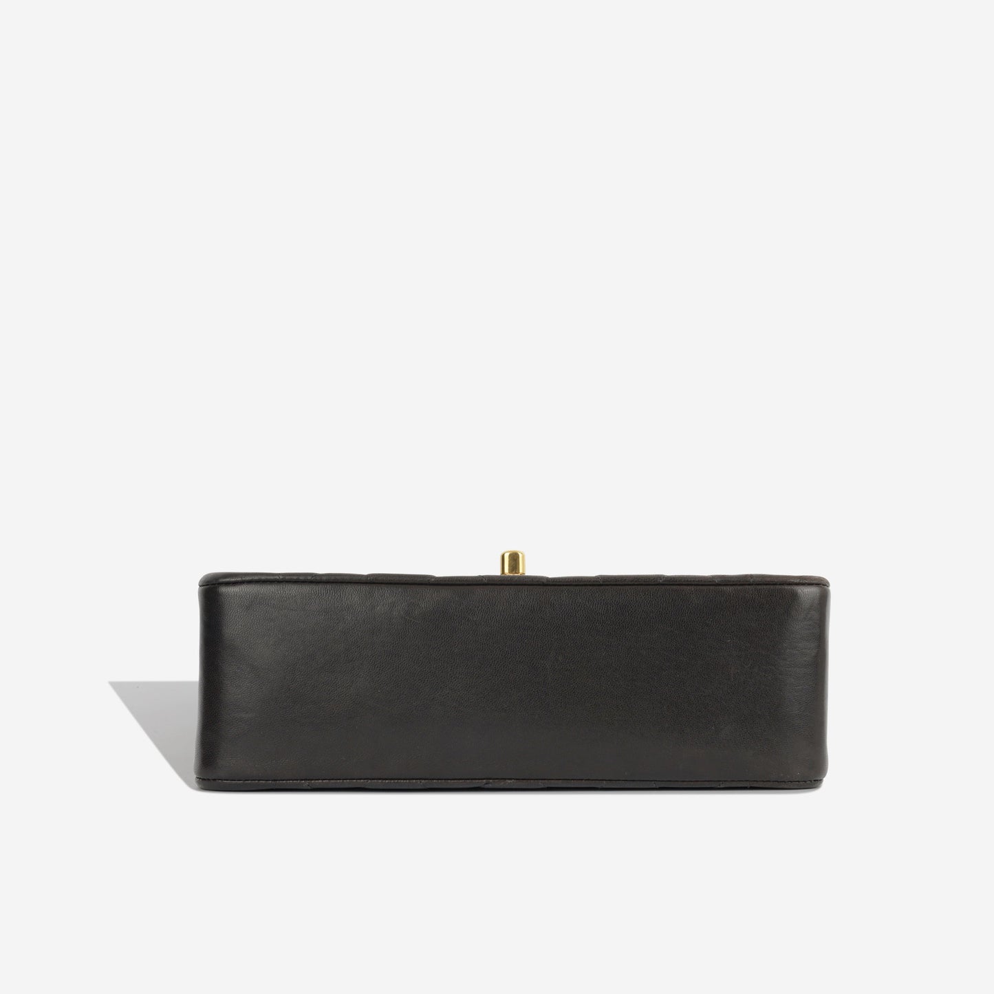 Chanel Classic Flap Lambskin Black Shoulder Bag Style 287