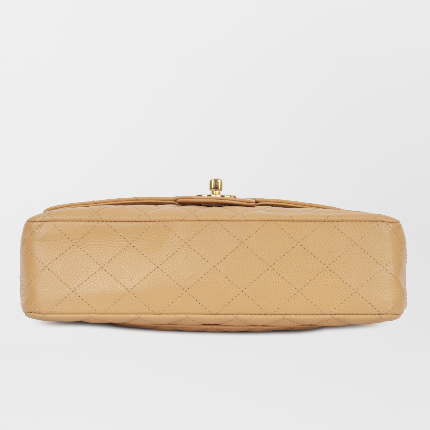 Chanel Classic Flap Caviar Gold Shoulder Bag Style 24