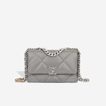 Chanel Chanel 19 Lambskin Gold Shoulder Bag Style 13