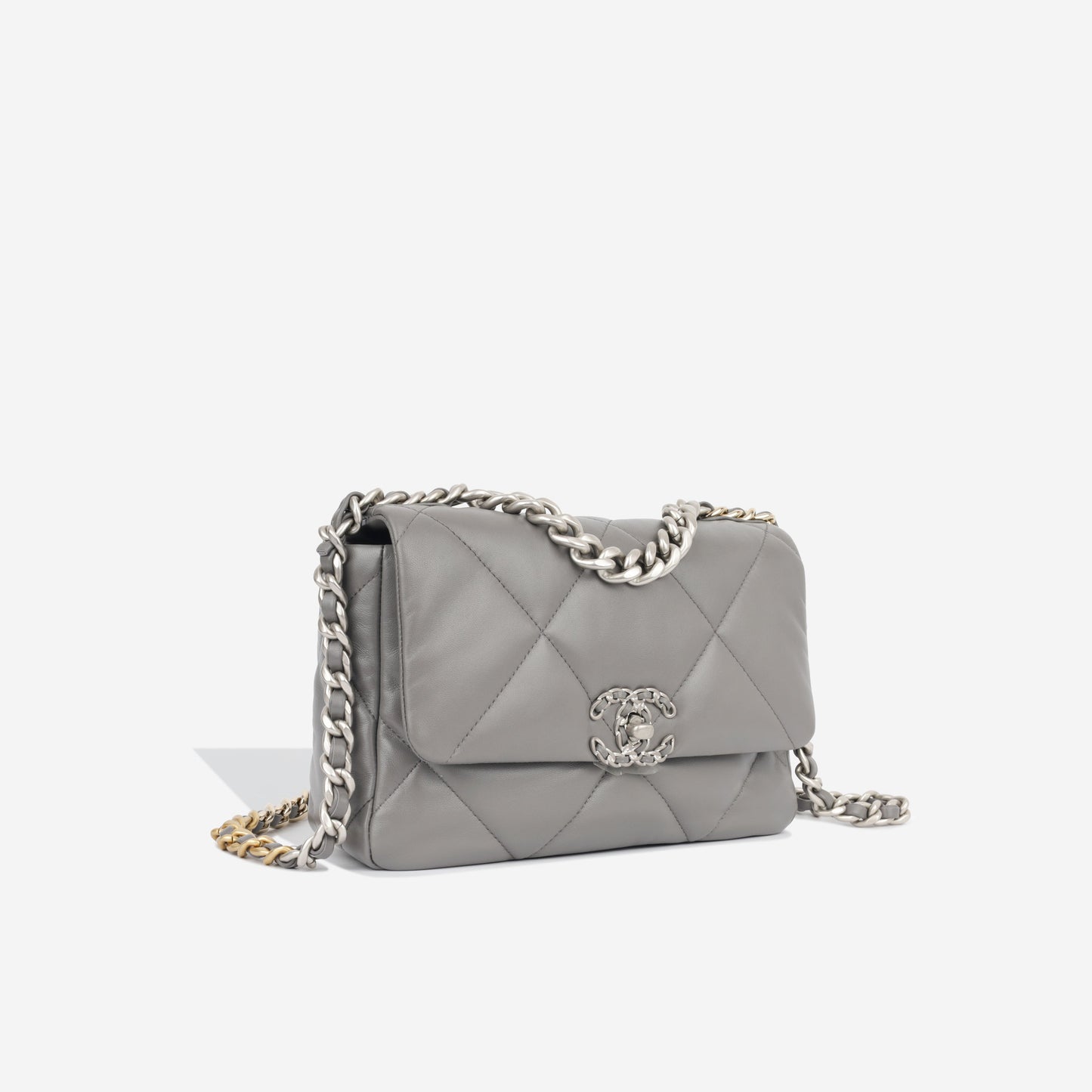 Chanel Chanel 19 Lambskin Gold Shoulder Bag Style 13