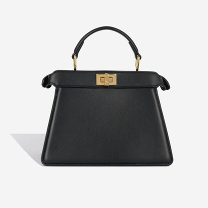 Fendi Peekaboo Leather Red Handbag Style 61