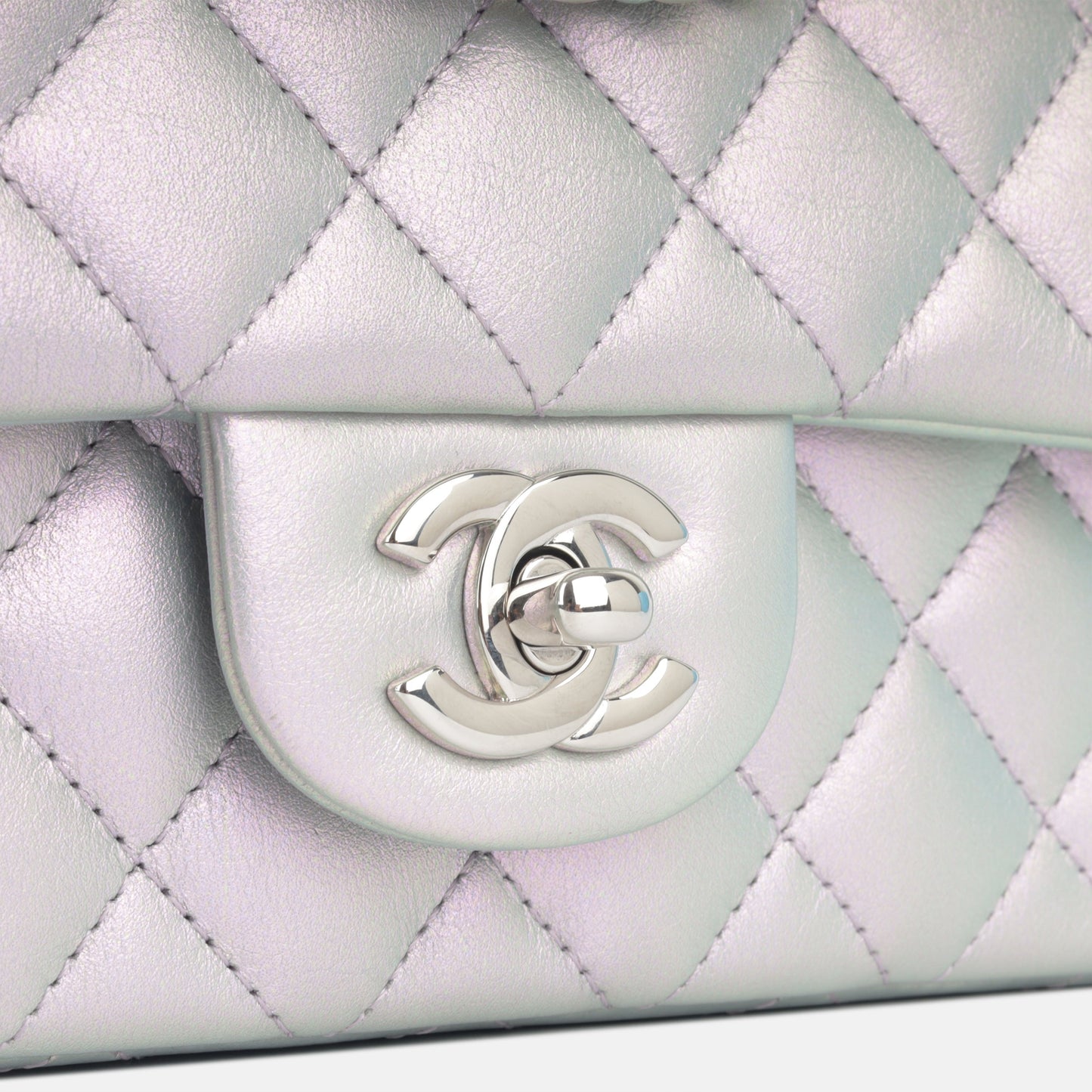 Chanel Classic Flap Lambskin Gold Shoulder Bag Style 65