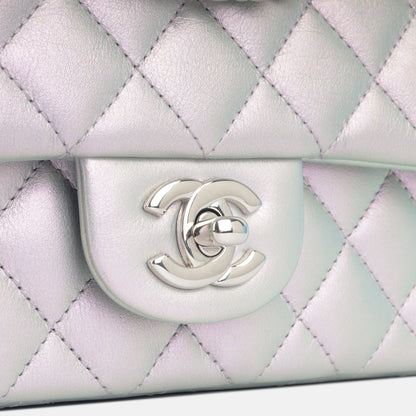 Chanel Classic Flap Lambskin Gold Shoulder Bag Style 65