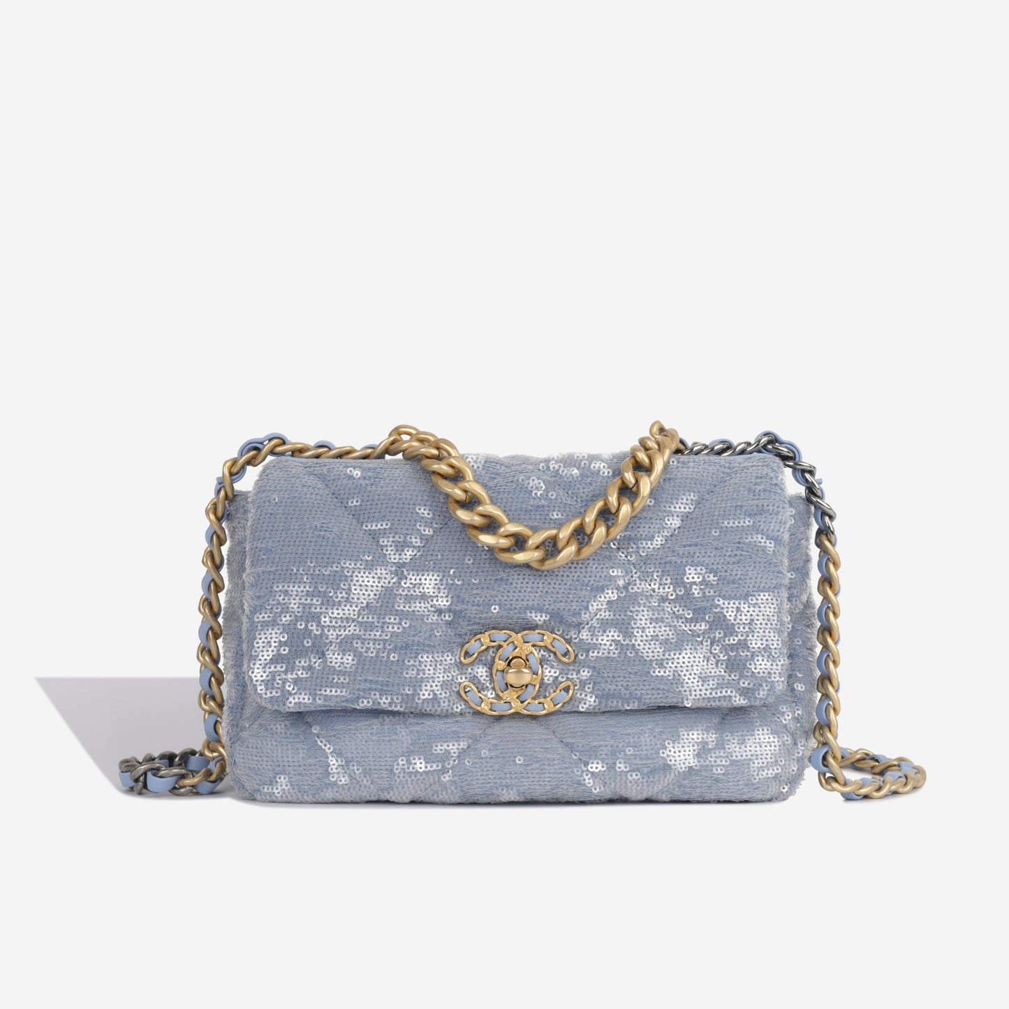 Chanel Chanel 19 Leather Gold Shoulder Bag Style 6