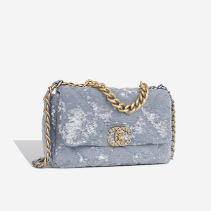 Chanel Chanel 19 Leather Gold Shoulder Bag Style 6
