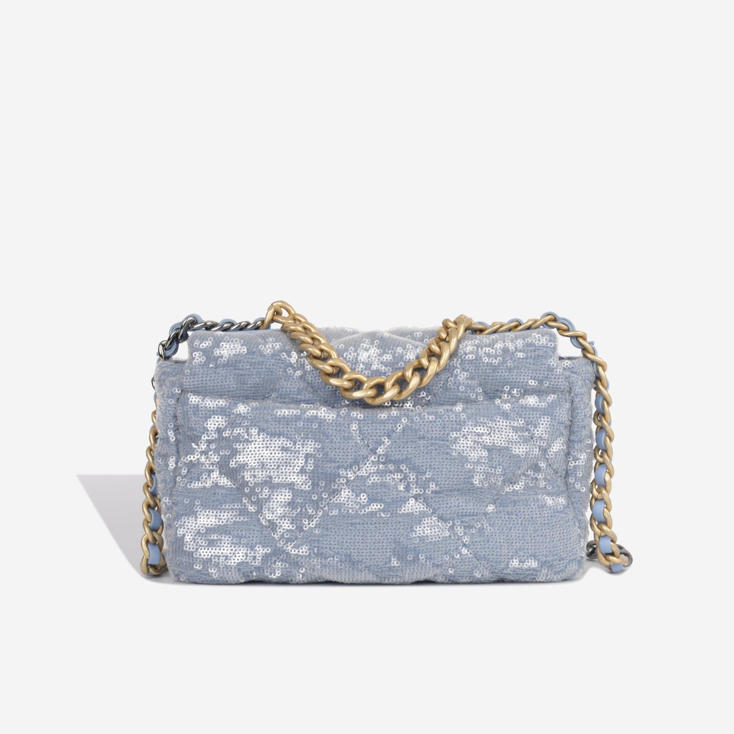 Chanel Chanel 19 Leather Gold Shoulder Bag Style 6