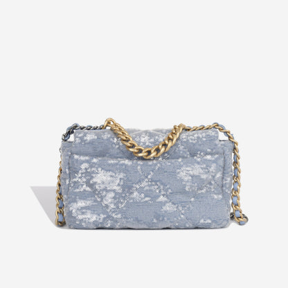 Chanel Chanel 19 Leather Gold Shoulder Bag Style 6