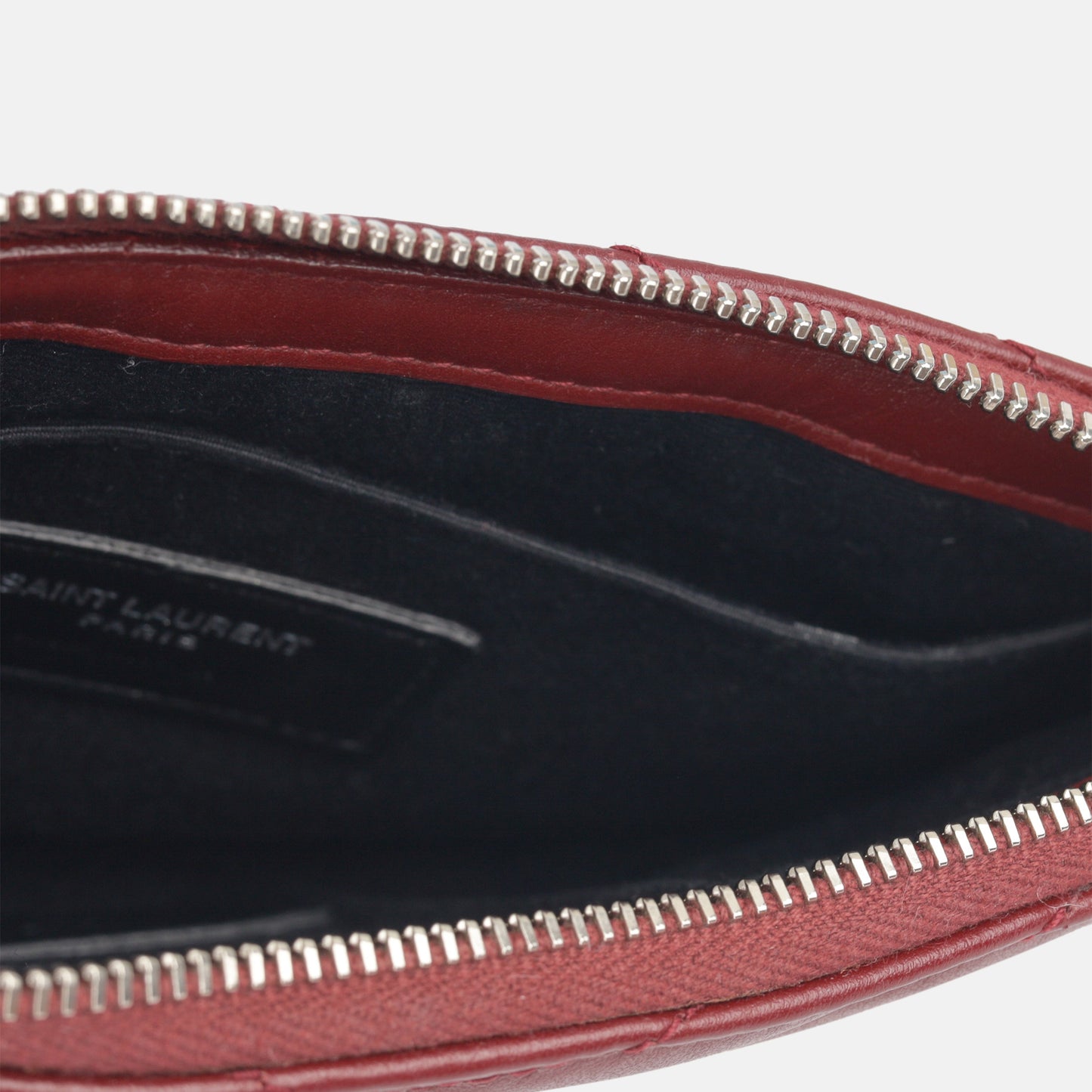 Saint Laurent College Calfskin Red Shoulder Bag Calfskin