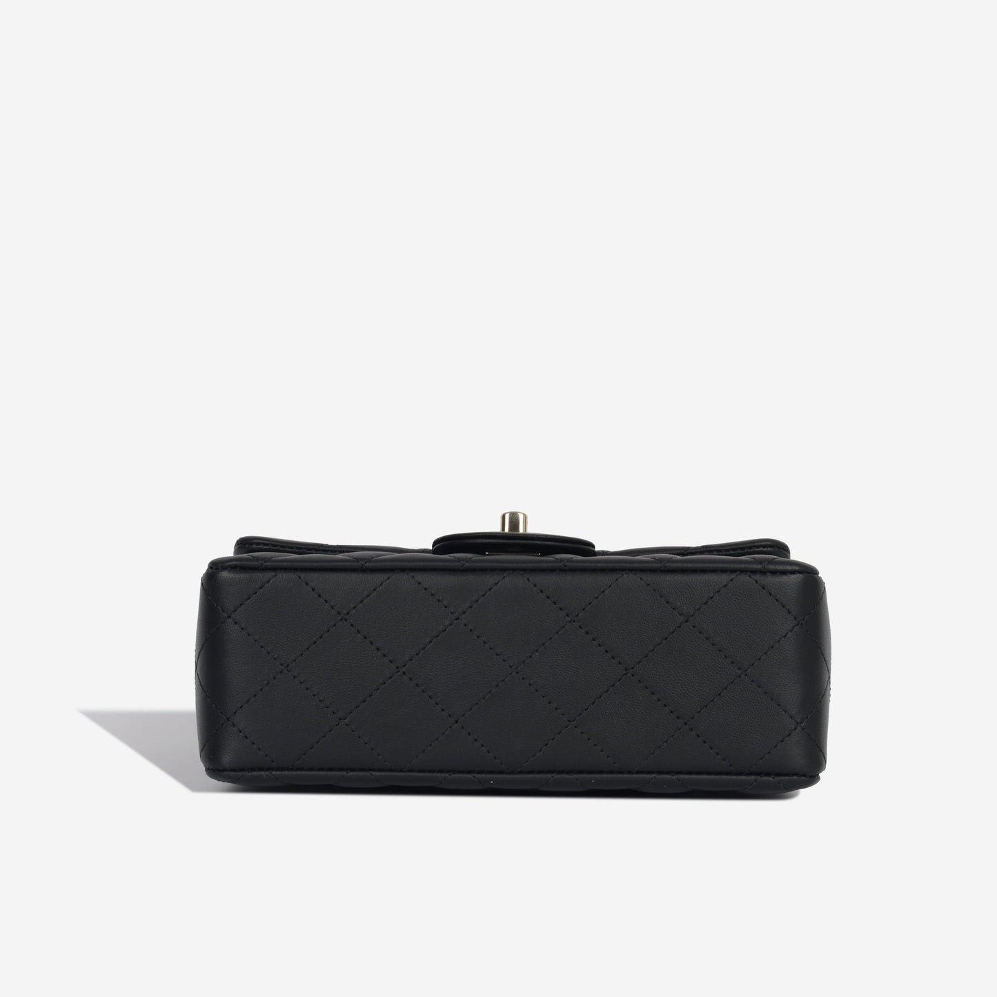 Chanel Classic Flap Lambskin Black Shoulder Bag Style 160
