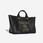 Chanel Cambon Caviar Black Tote Bag Caviar