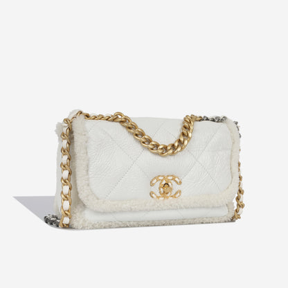 Chanel Chanel 19 Lambskin Gold Shoulder Bag Style 11