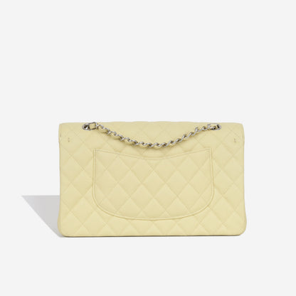 Chanel Classic Flap Caviar Silver Shoulder Bag Style 14